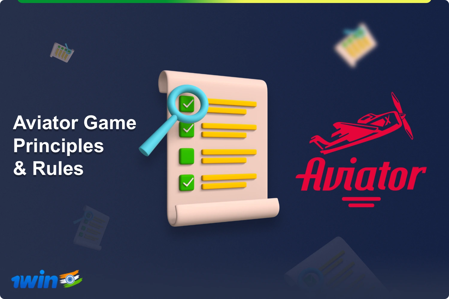 Before you start playing Aviator on the platform 1win is recommended to study the rules of the game